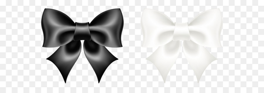Black and white Bow tie - Black and White Bow PNG Clipart Picture png download - 6104*2853 - Free Transparent Ribbon png Download.