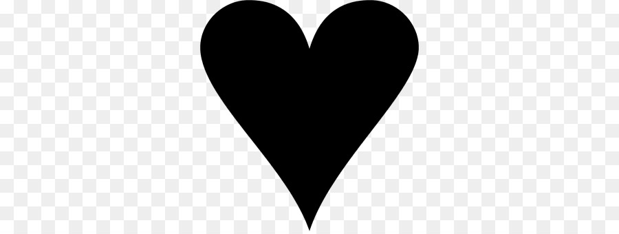 Black and white Heart - heart cliparts png download - 318*336 - Free Transparent  png Download.