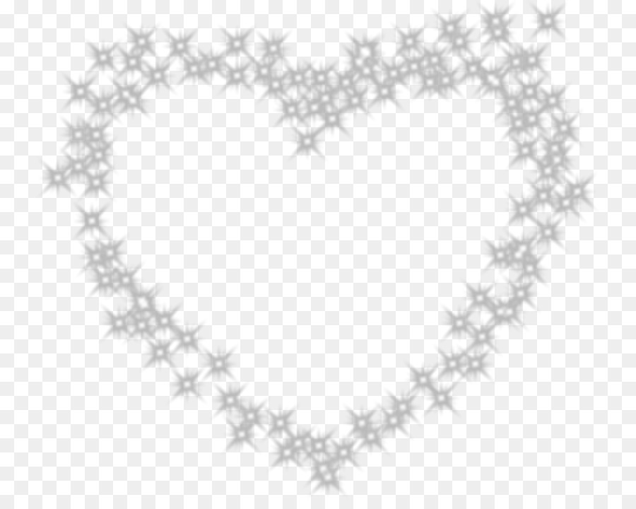 White Heart Black Pattern - star png download - 797*707 - Free Transparent White png Download.