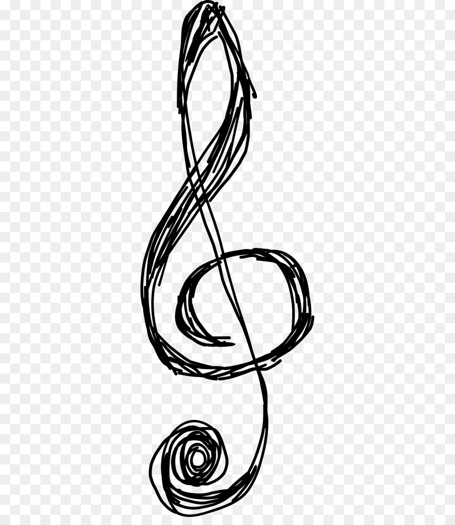 G-clef Musical note - musical note png download - 512*1024 - Free Transparent  png Download.