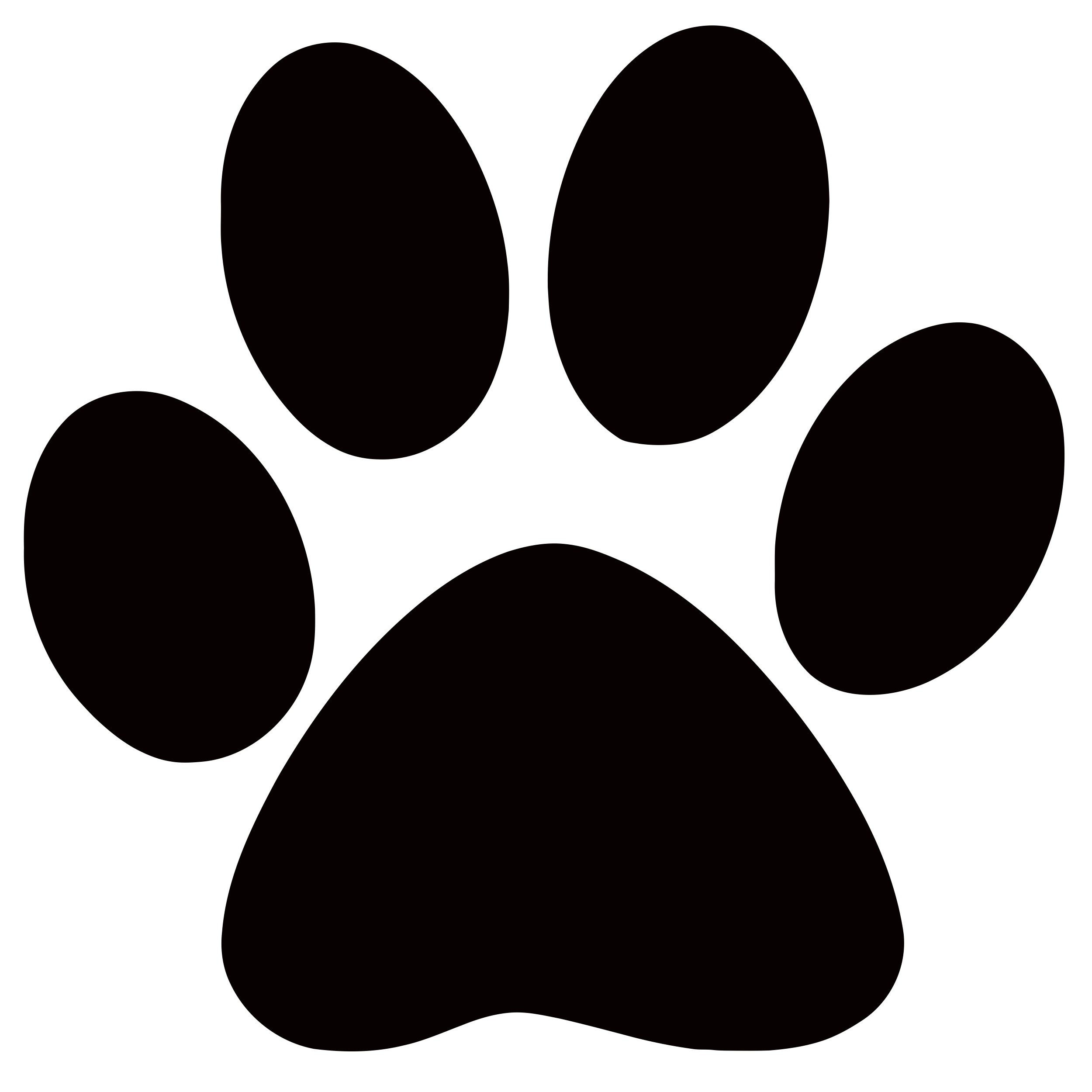 Clip art Dog Paw Cat Illustration - Dog png download - 2500*2500 - Free ...