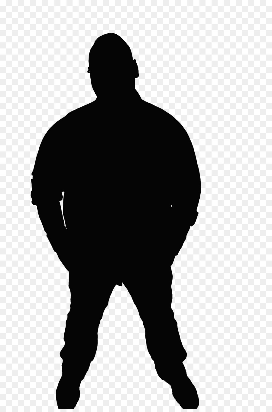Silhouette Man Black - Silhouette png download - 3072*4608 - Free Transparent Silhouette png Download.