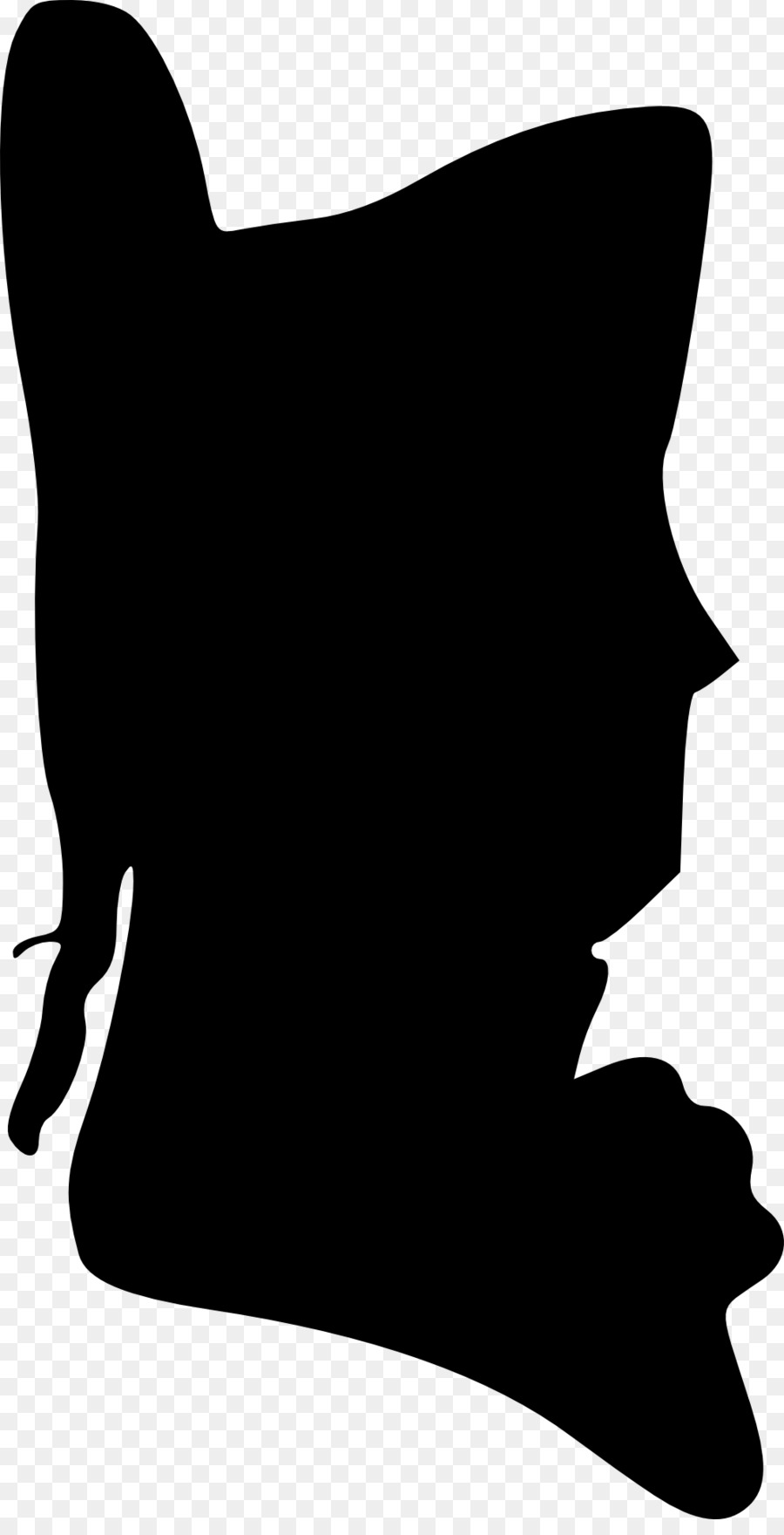 Silhouette Person Black and white - Silhouette png download - 992*1920 - Free Transparent Silhouette png Download.