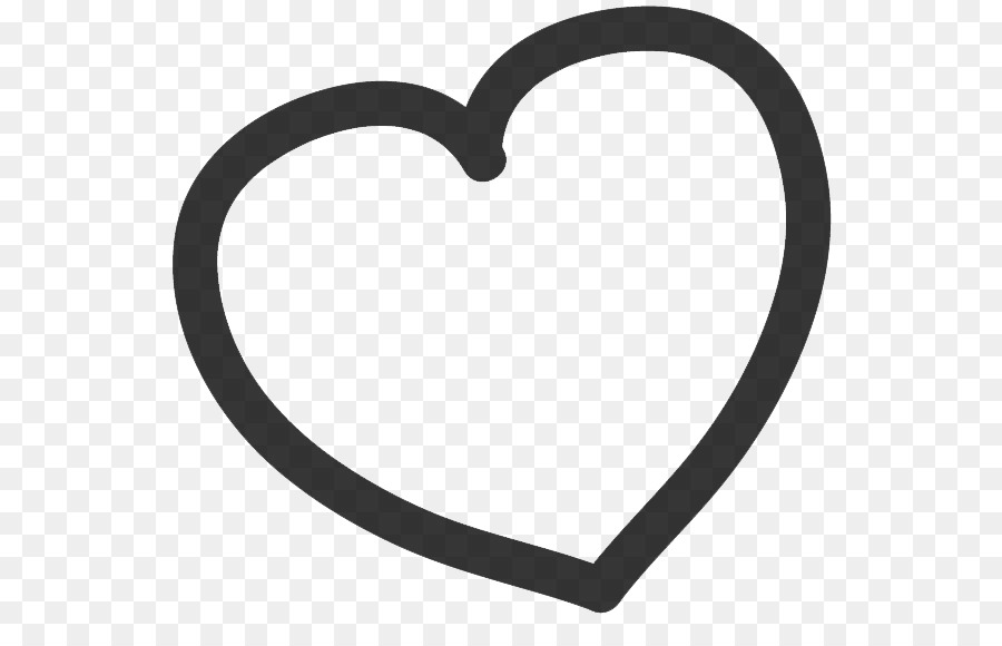 Heart Black and white Drawing Clip art - Hartje png download - 628*569 - Free Transparent Heart png Download.