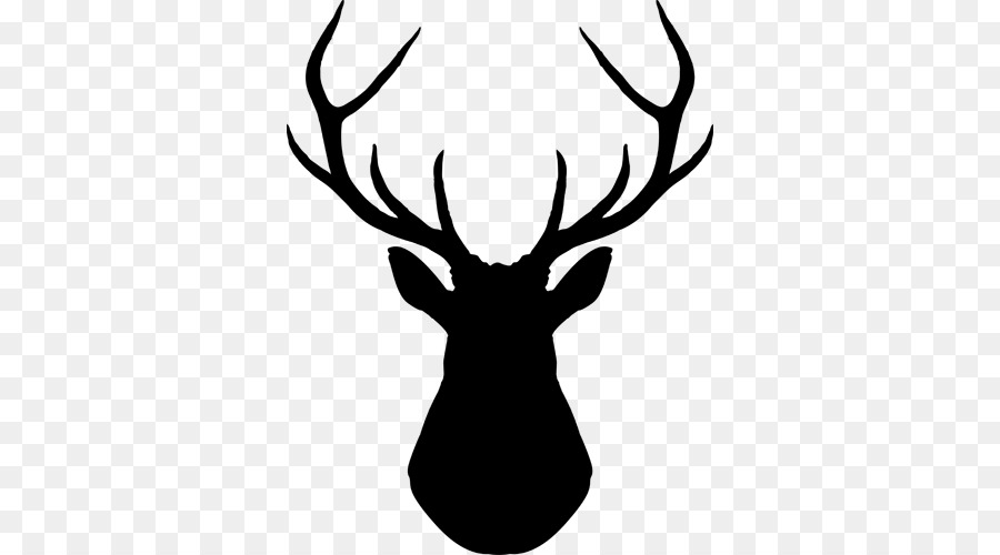 White-tailed deer Silhouette Clip art - deer head png download - 1875* ...