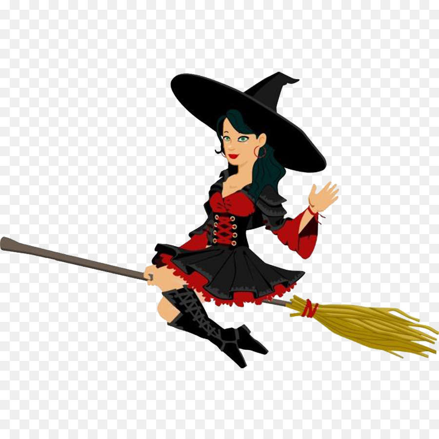 Broom Flying Witch Witchcraft The Wicked Witch of The West Clip art ...