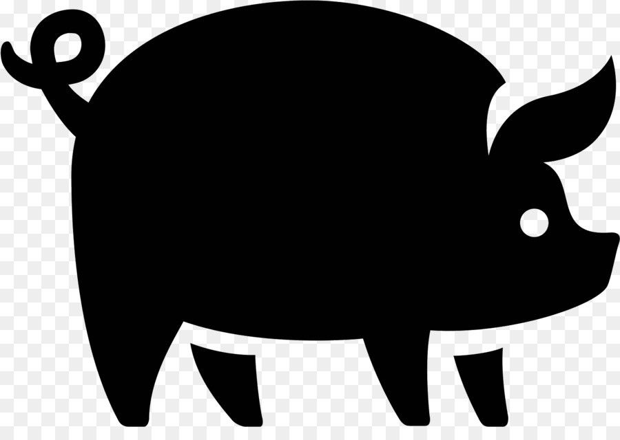 Portable Network Graphics Computer Icons Clip art Icon design Transparency - pig silhouette png cerdo png download - 1570*1083 - Free Transparent Computer Icons png Download.