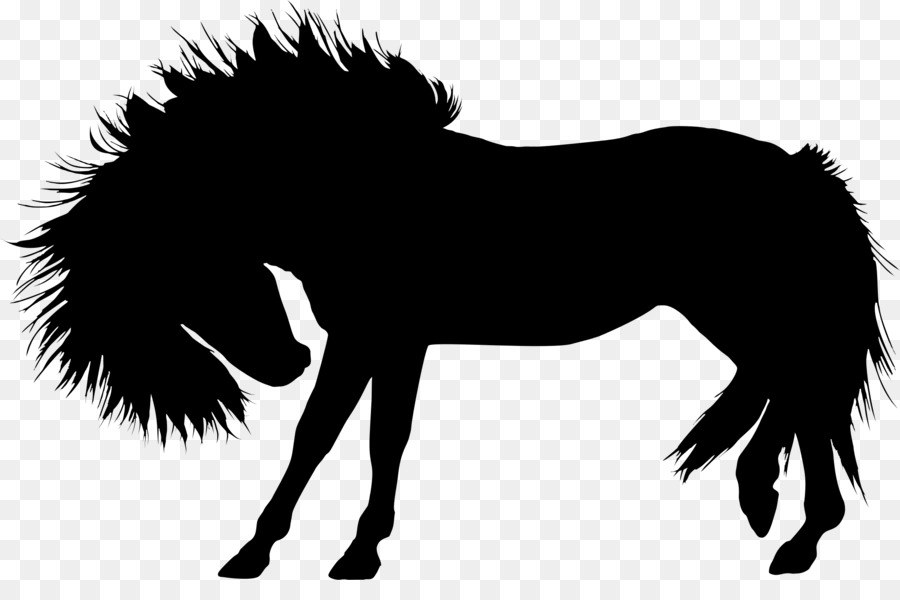 Arabian horse Silhouette Clip art - Wild Horse Clipart png download ...