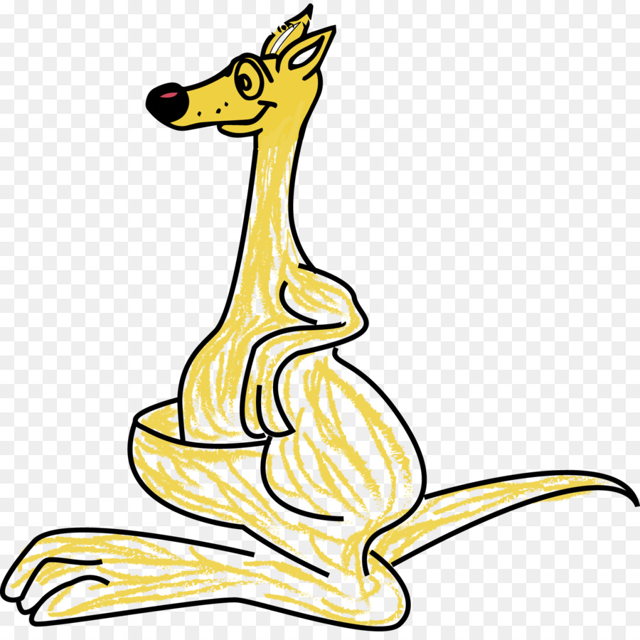 Euclidean vector Clip art - Vector hand-painted kangaroo decorative patterns png download - 1500*1500 - Free Transparent Kangaroo png Download.