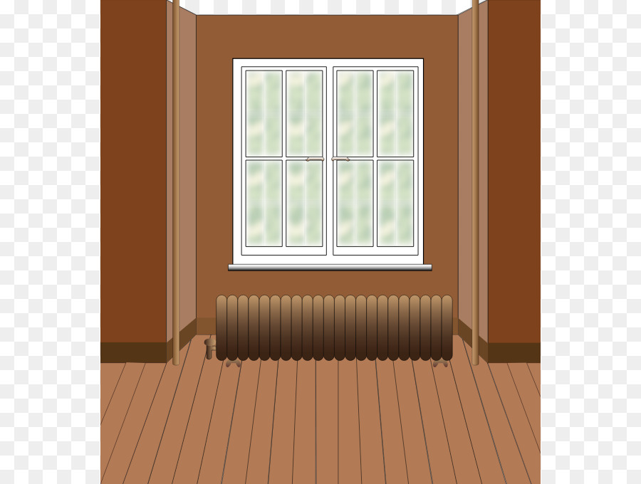 Window House Room Clip art - Behind Cliparts png download - 618*680 - Free Transparent  Window png Download.
