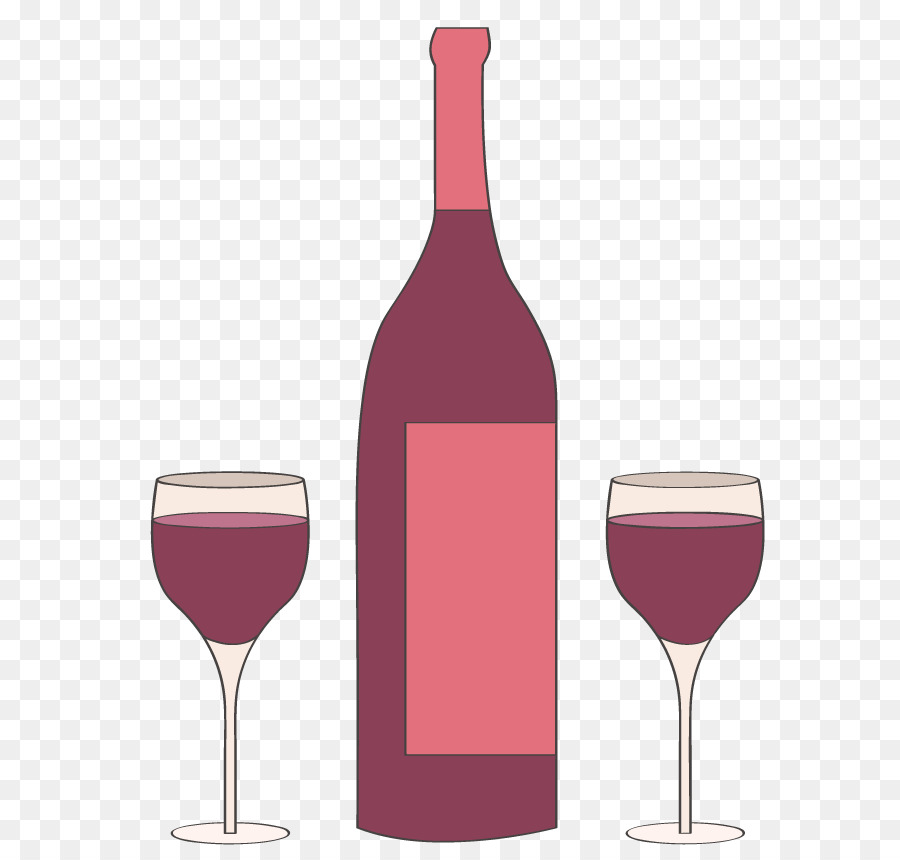 Red Wine Bottle Alcoholic beverage - Vector wine bottles png download - 850*850 - Free Transparent Red Wine png Download.