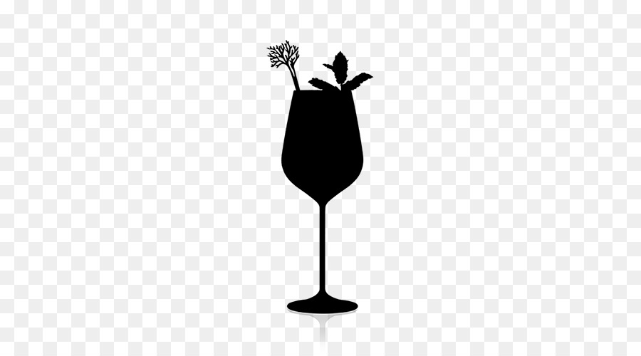 Wine glass Champagne glass Clip art Silhouette -  png download - 500*500 - Free Transparent Wine Glass png Download.