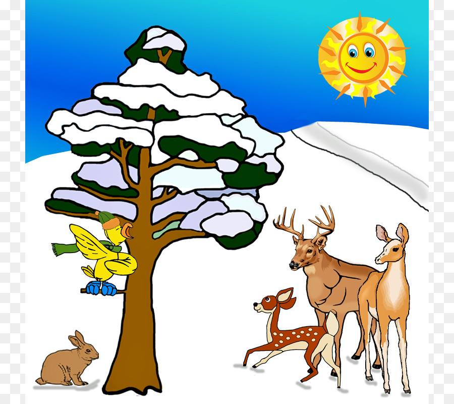 Reindeer Winter Clip art - Images Winter png download - 800*800 - Free Transparent Reindeer png Download.