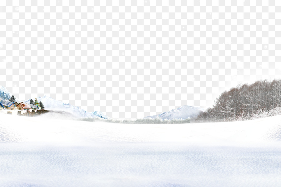 Snow Winter - Winter snow scene unmanned iceberg png download - 1200*800 - Free Transparent Snow png Download.