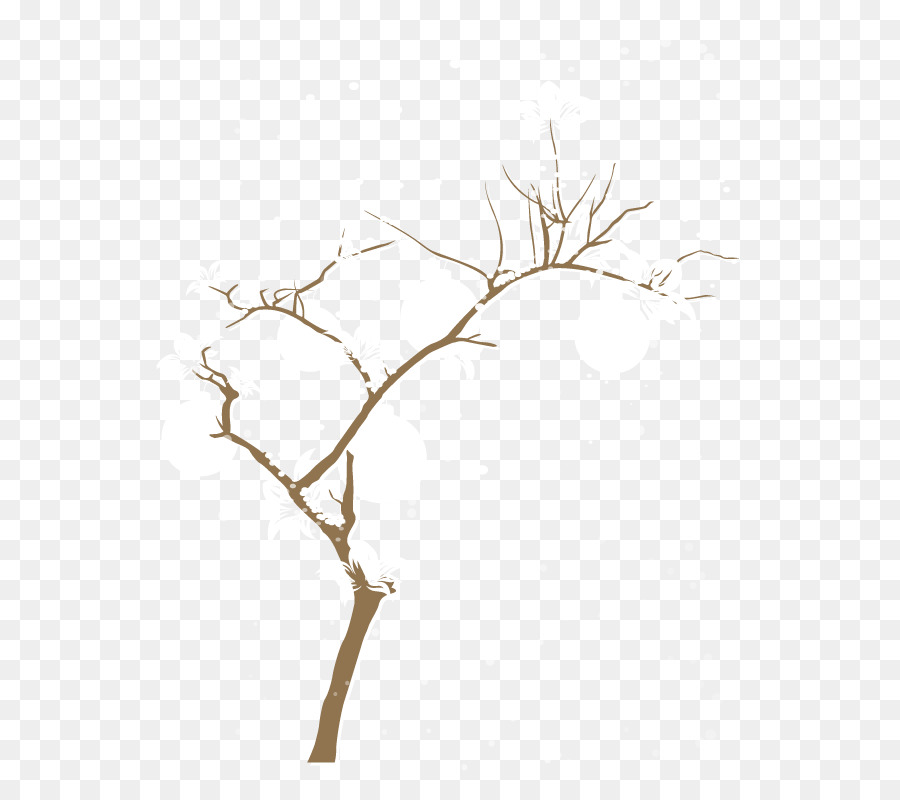 Tree Winter Shape - Vector material elements of winter trees png download - 612*792 - Free Transparent Tree png Download.