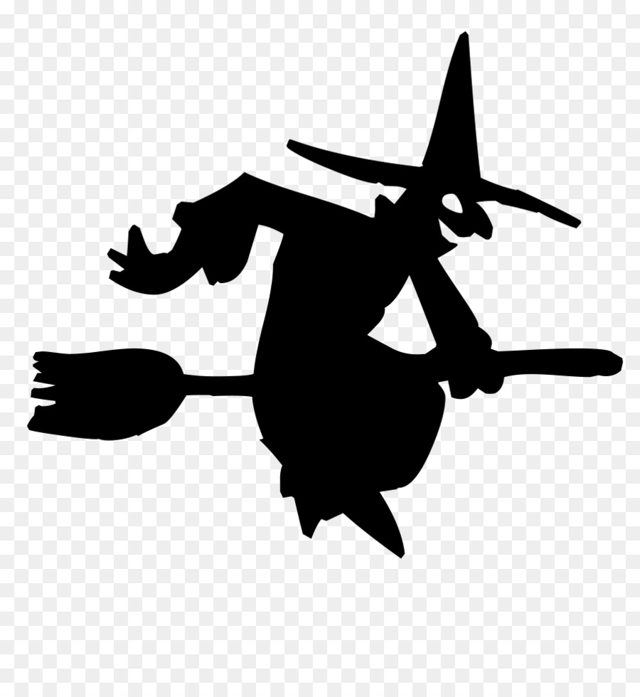 Witchcraft Silhouette Halloween - Witch Silhouette png download - 902*964 - Free Transparent Witchcraft png Download.