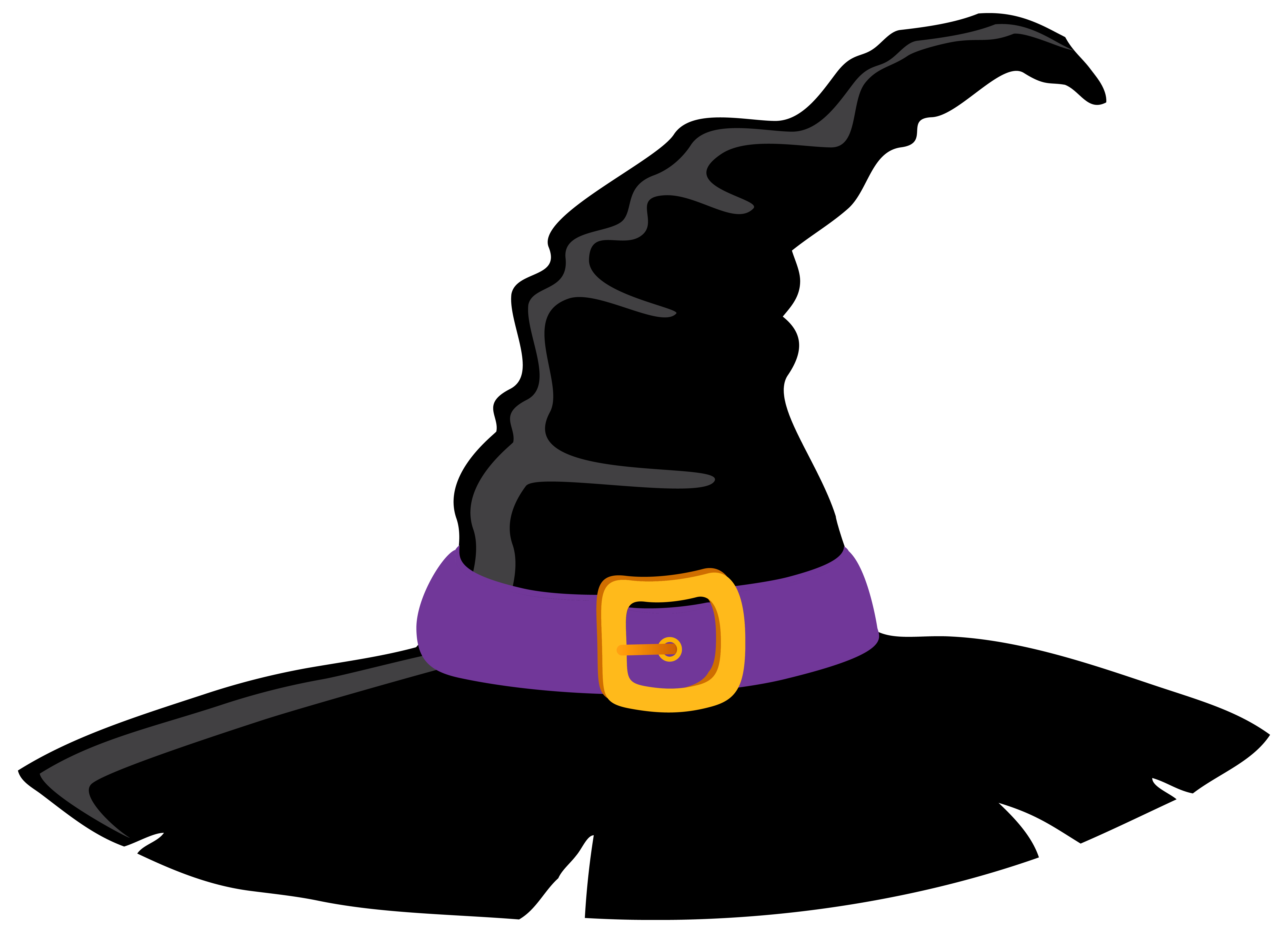 Hat purple silhouette clip art witch hat and purple png clipart image