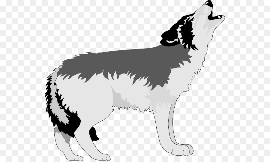 Gray wolf Clip art - Cute Werewolf Cliparts png download - 600*537 - Free Transparent Gray Wolf png Download.