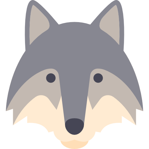 Gray wolf Scalable Vector Graphics Pack Icon - Wolf png download - 512* ...