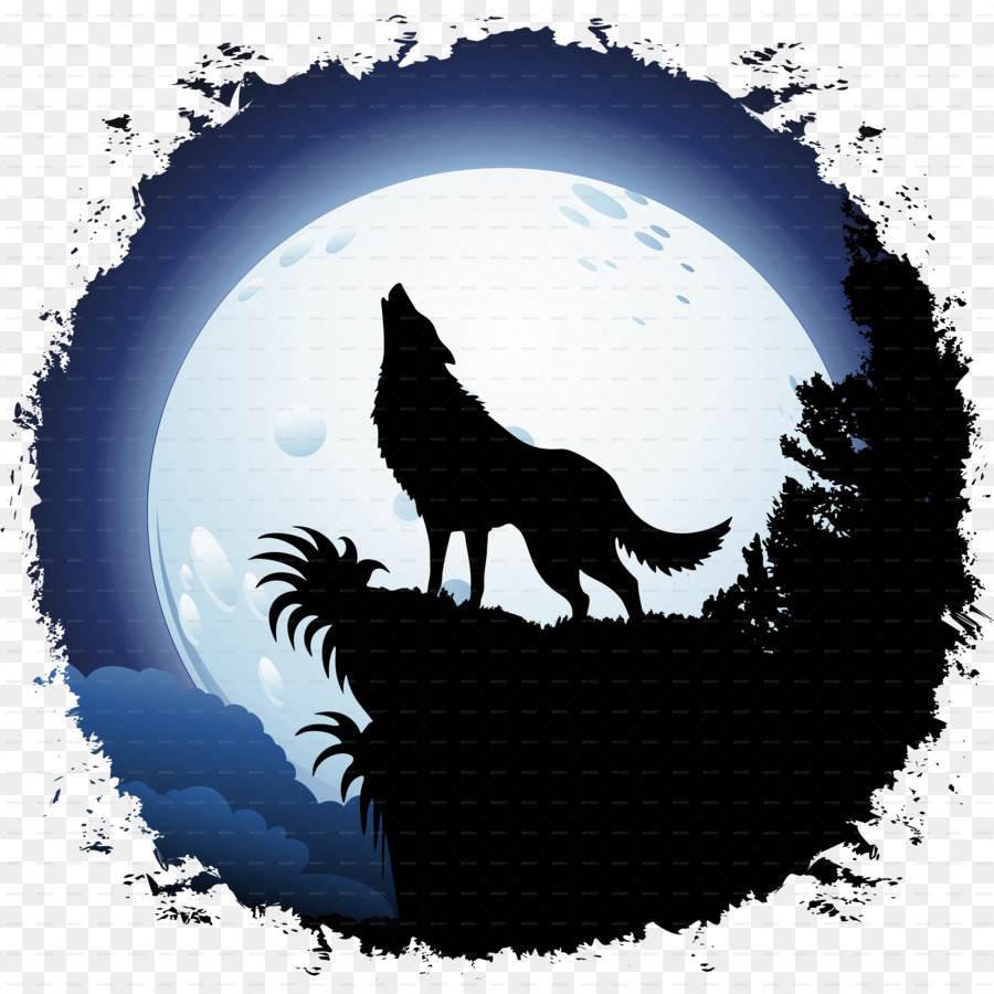 Gray wolf Moon Coyote Red wolf Clip art - wolf png download - 6500*6500 - Free Transparent Gray Wolf png Download.
