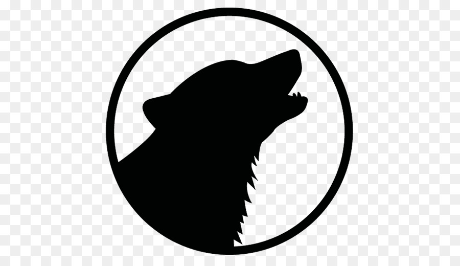 Gray wolf Logo Black wolf Clip art - totem vector png download - 512*512 - Free Transparent Gray Wolf png Download.