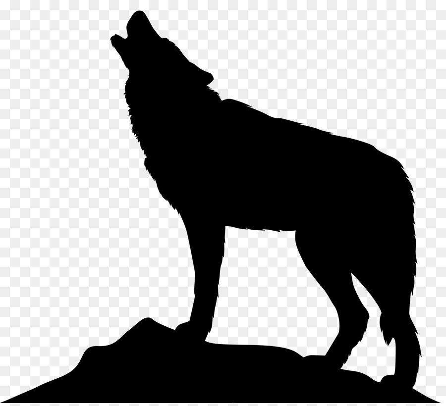 Gray wolf Silhouette Clip art - wolf vector png download - 8000*7239 - Free Transparent Gray Wolf png Download.