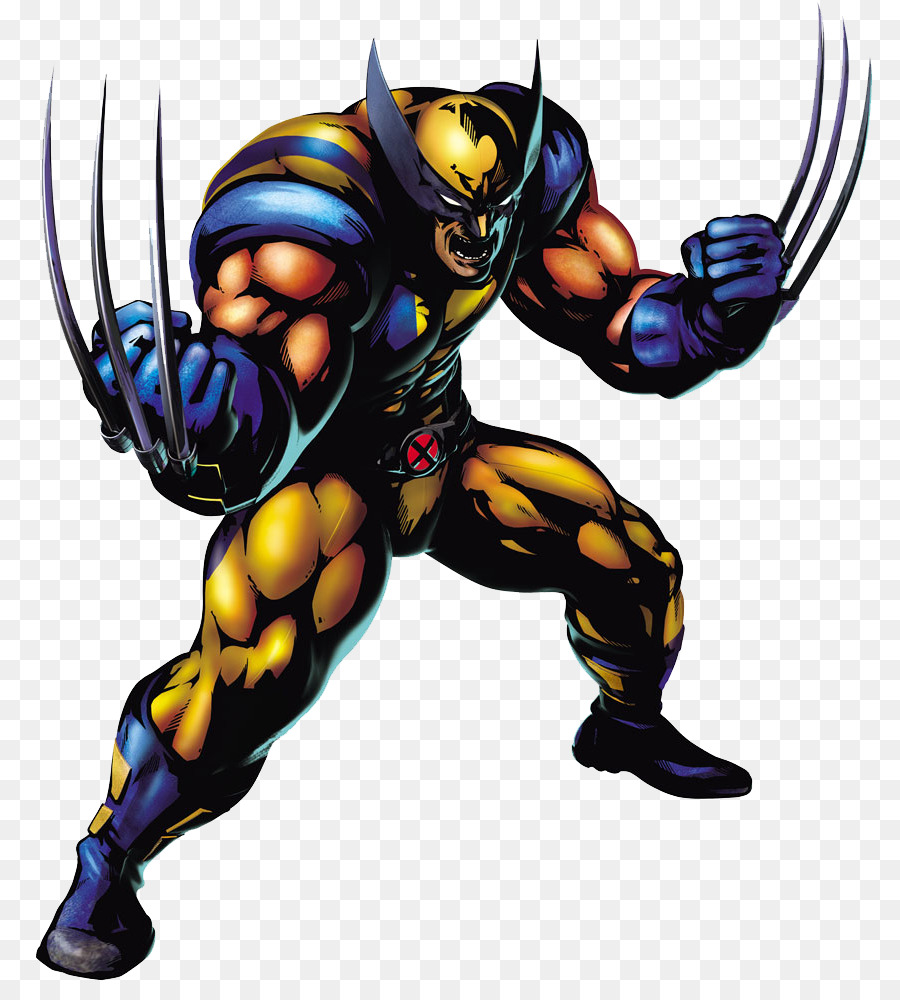 Wolverine Captain America Professor X Clip art - Wolverine PNG Transparent Image png download - 870*1000 - Free Transparent Wolverine png Download.