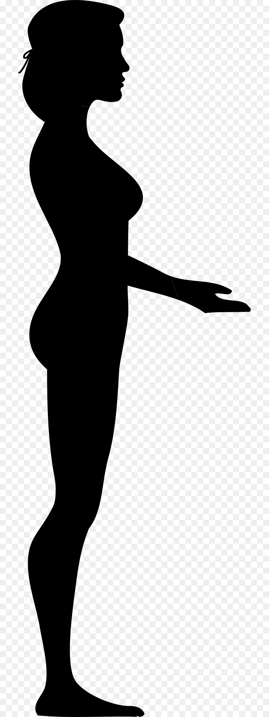 Woman's Body Silhouette