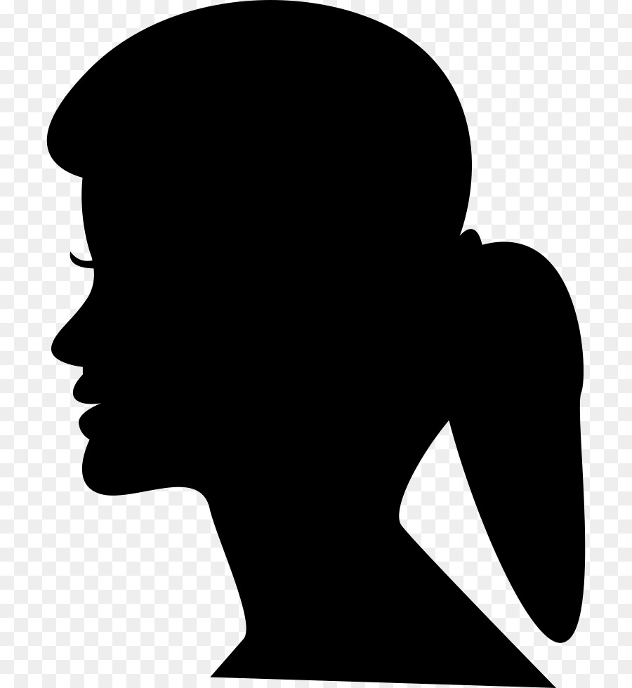 Woman's Head Silhouette
