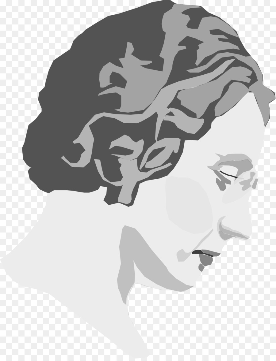 Woman's Head Silhouette