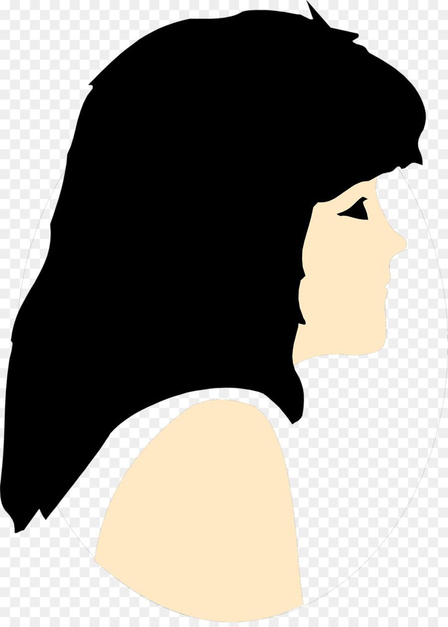 Woman's Head Silhouette