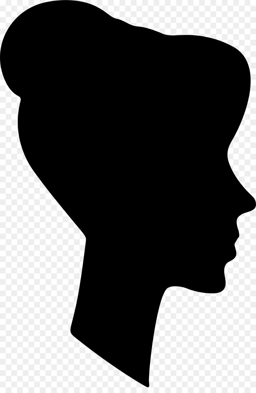 Woman's Head Silhouette