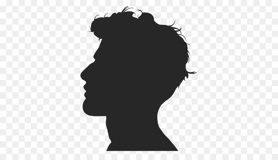 Woman's Profile Silhouette