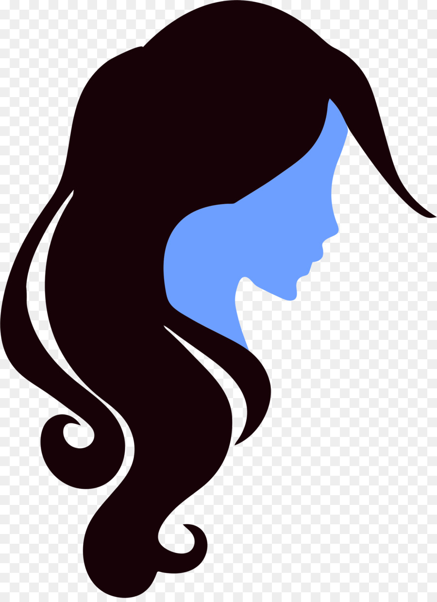 Woman's Profile Silhouette