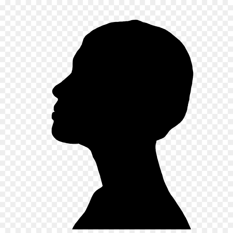 Woman's Profile Silhouette