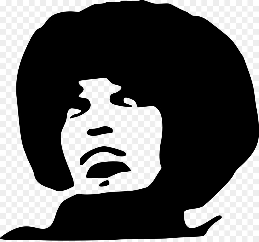 Woman's Profile Silhouette