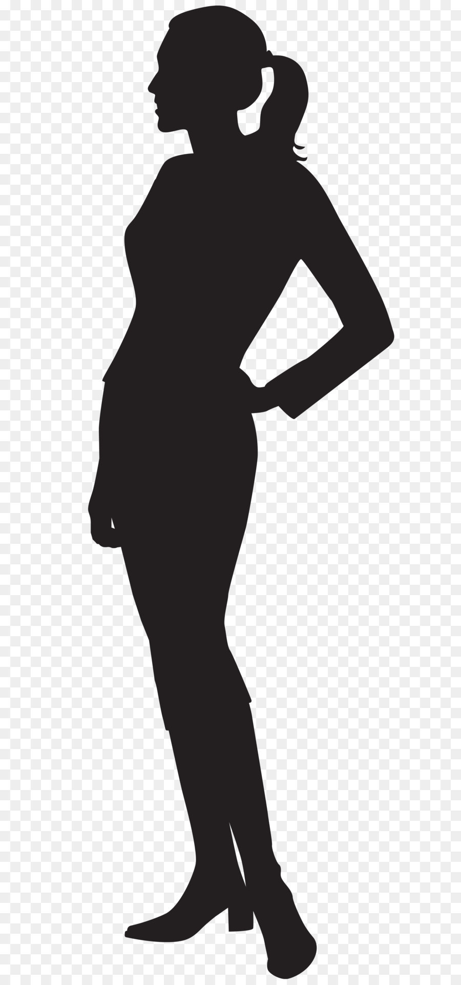Woman's Silhouette Clip Art