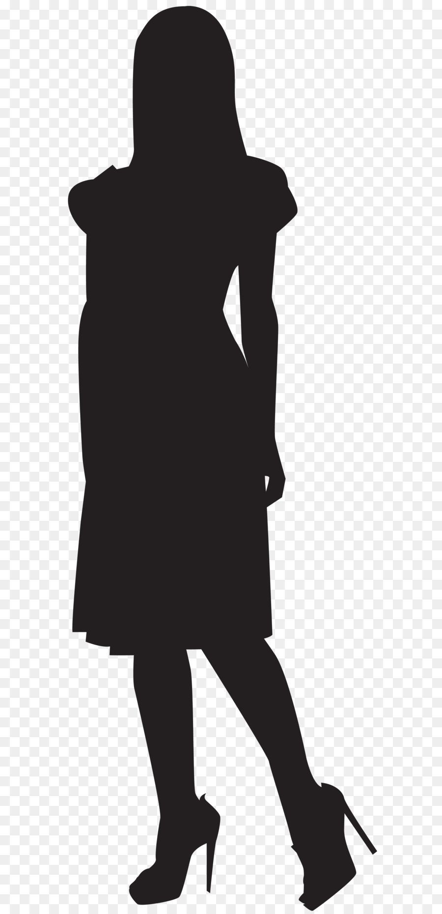Woman's Silhouette Clip Art