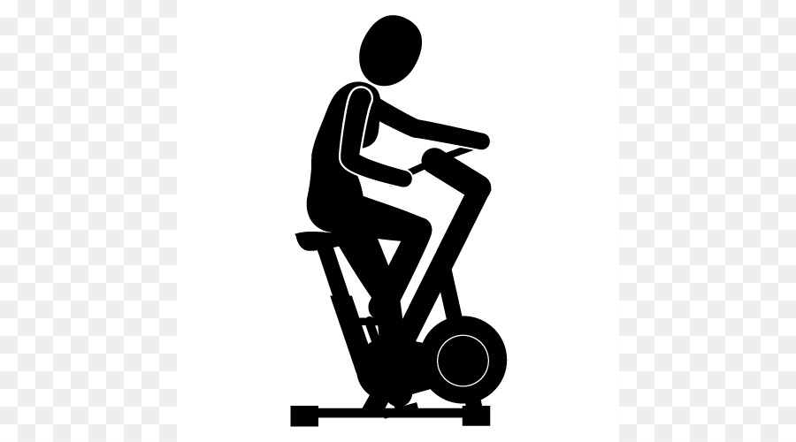 Stationary bicycle Physical exercise Clip art - Exercise Silhouette Cliparts png download - 500*500 - Free Transparent Stationary Bicycle png Download.
