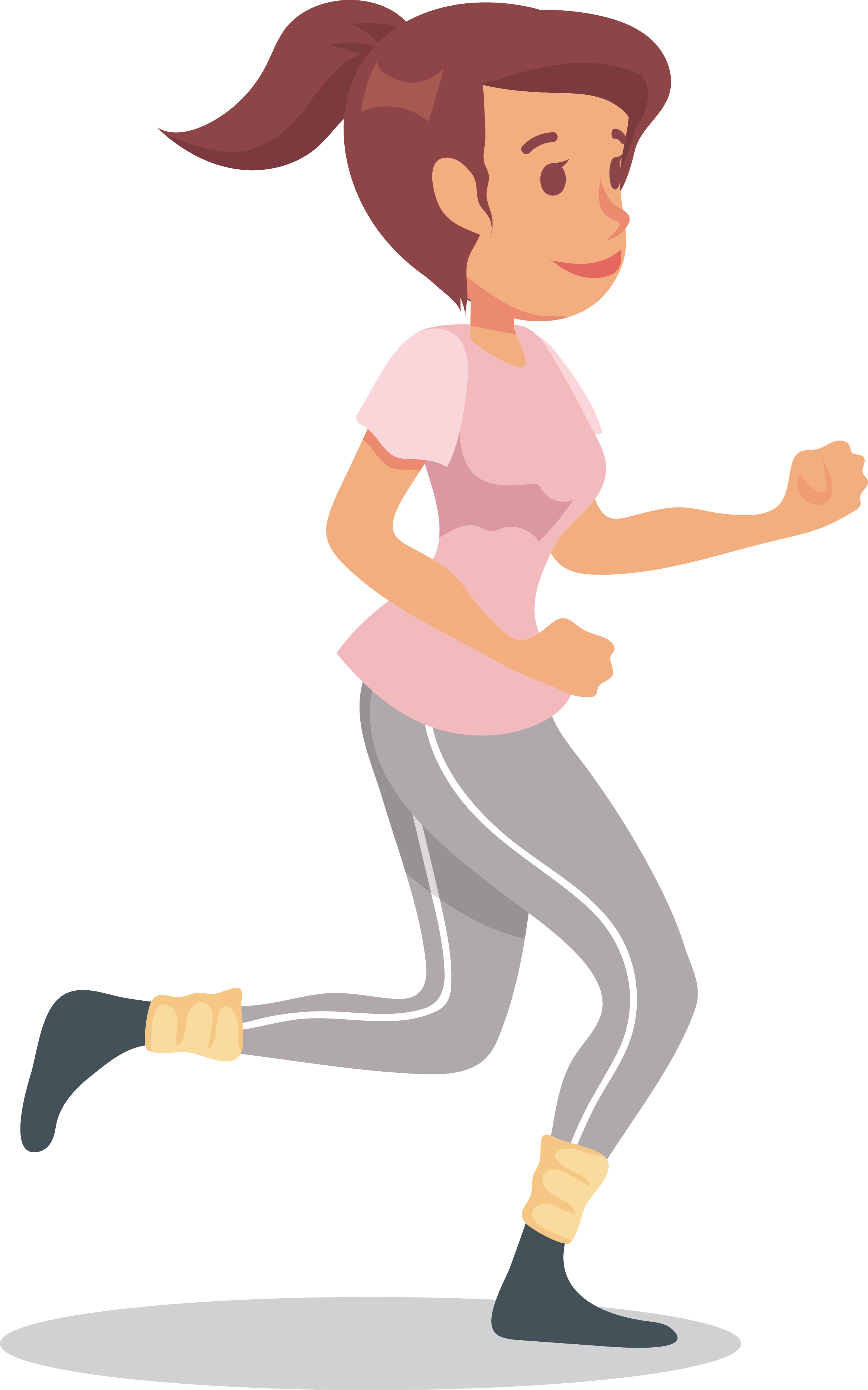 Woman Is Jogging For Exercise Clipart Free Download T - vrogue.co