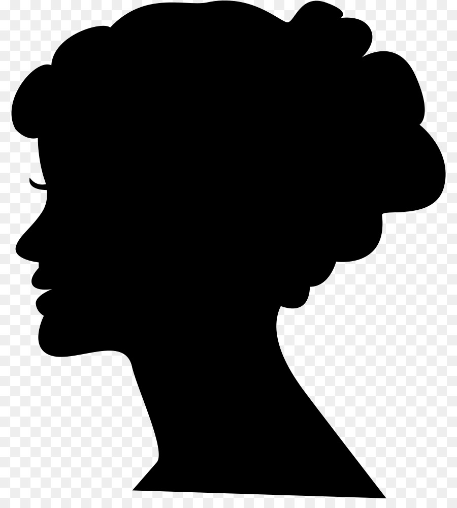 Free Woman Silhouette Head, Download Free Clip Art, Free Clip Art on ...