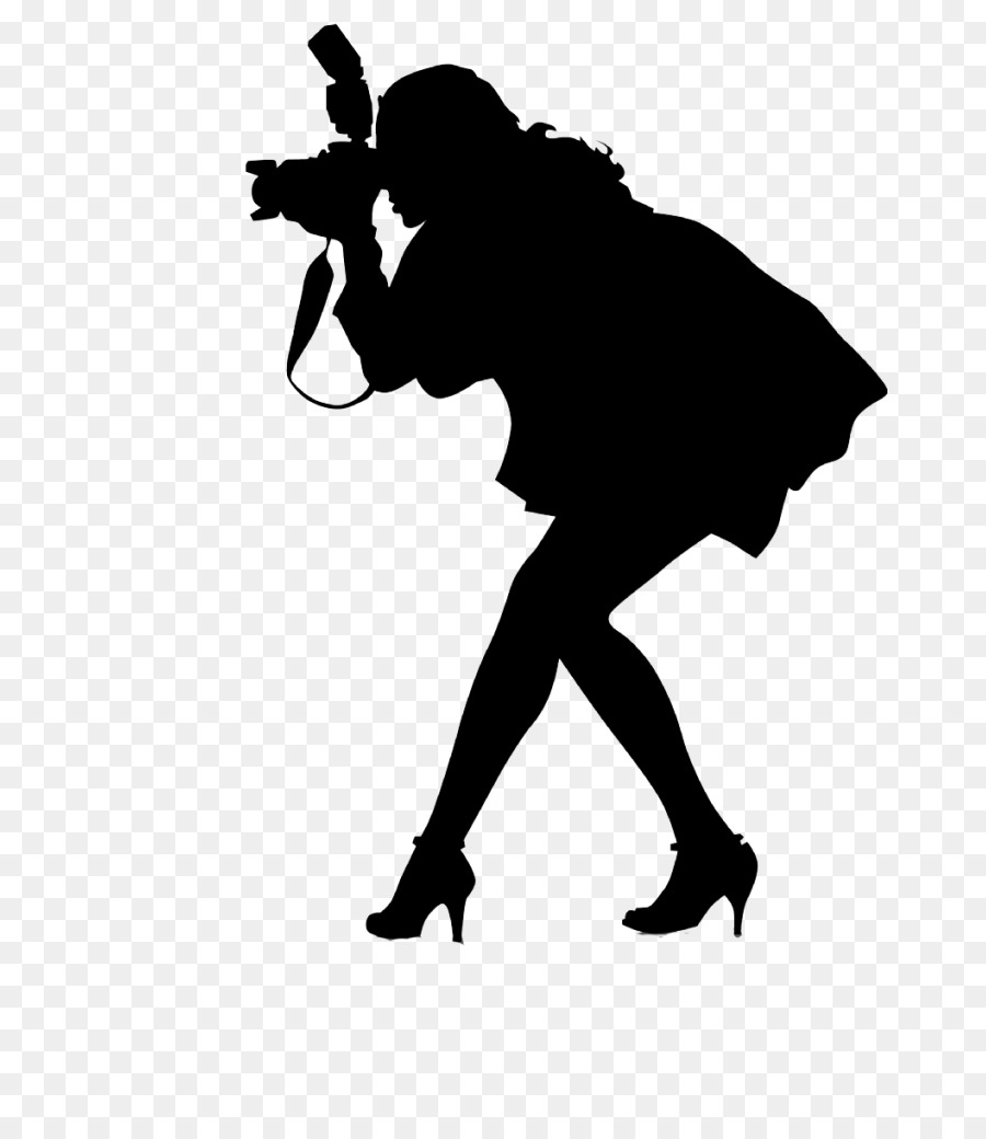 Silhouette Photography Female Camera Operator - Silhouette png download - 721*1024 - Free Transparent Silhouette png Download.