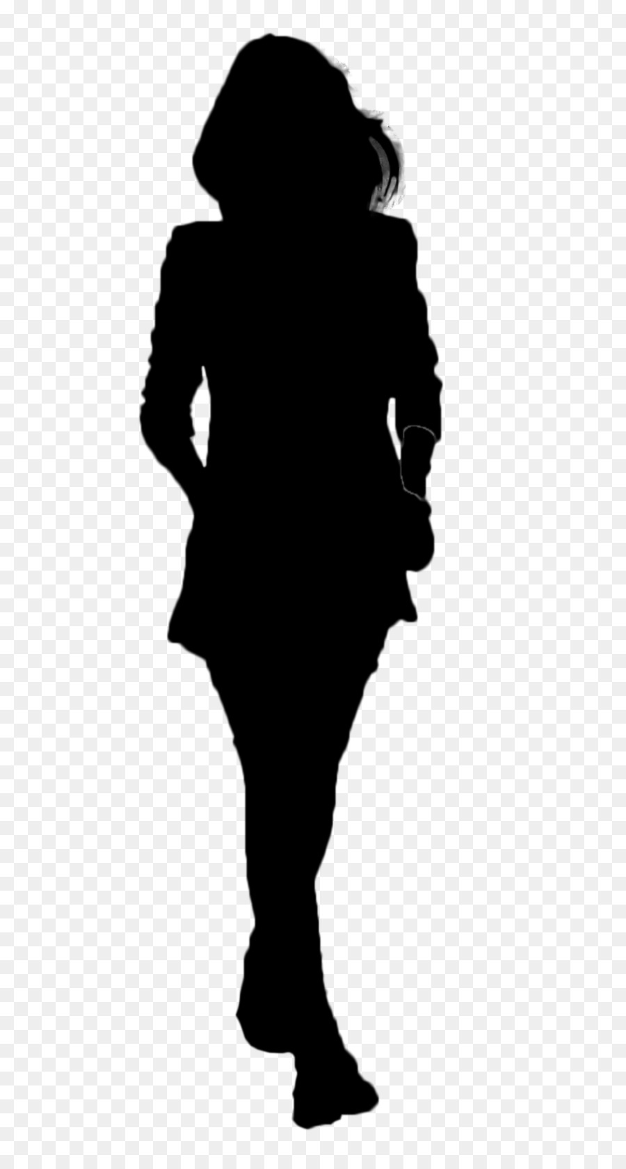 Silhouette Image Woman Illustration Photography -  png download - 617*1680 - Free Transparent Silhouette png Download.