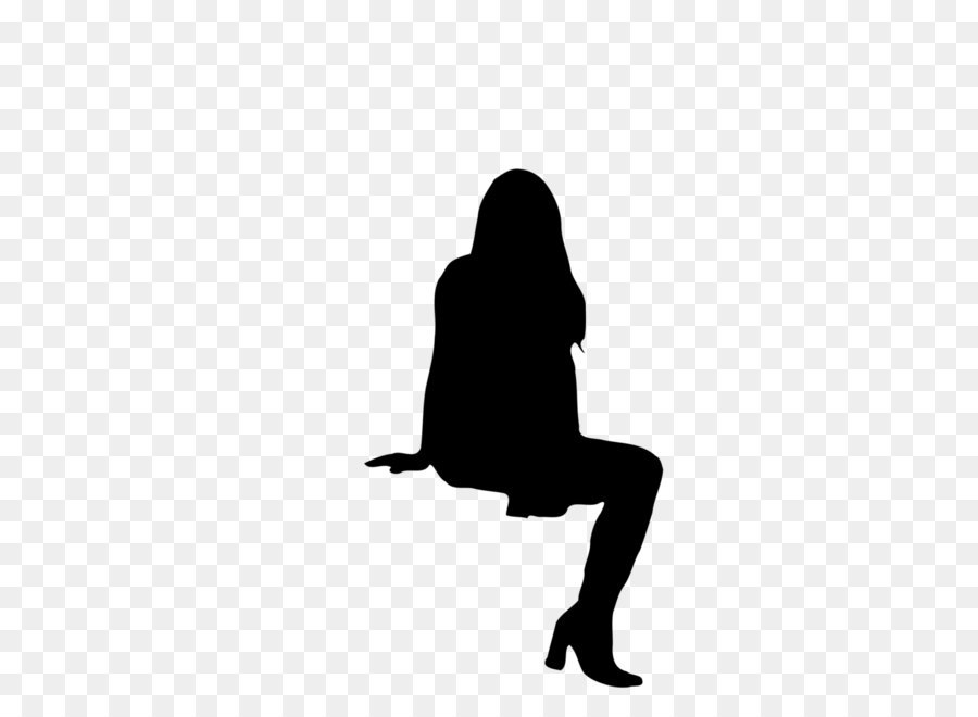 Silhouette Sitting Graphic design - Silhouette Picture png download - 958*958 - Free Transparent Silhouette png Download.