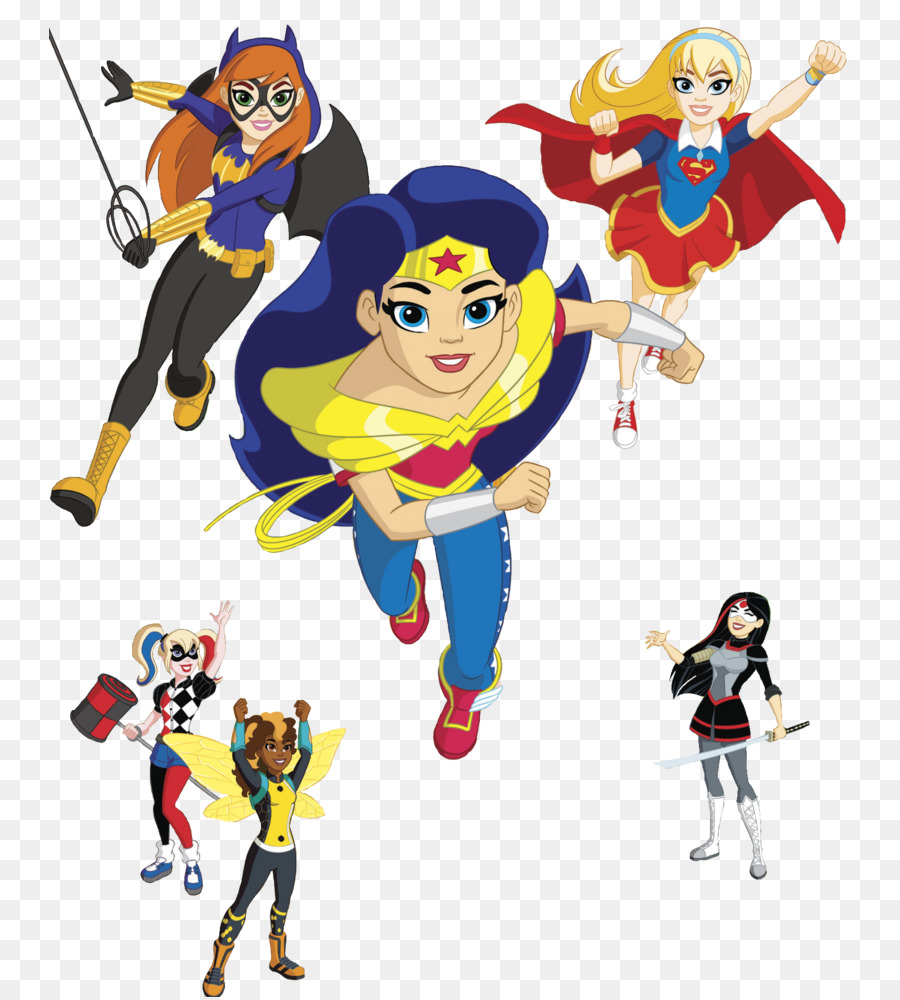 DC Super Hero Girls Batgirl Wonder Woman Starfire Kara Zor-El - Dc Super hero girls png download - 801*997 - Free Transparent Dc Super Hero Girls png Download.