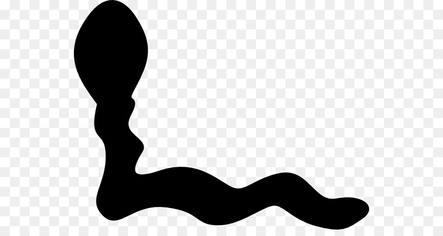 Worm Silhouette Clip art - Silhouette png download - 600*467 - Free Transparent Worm png Download.