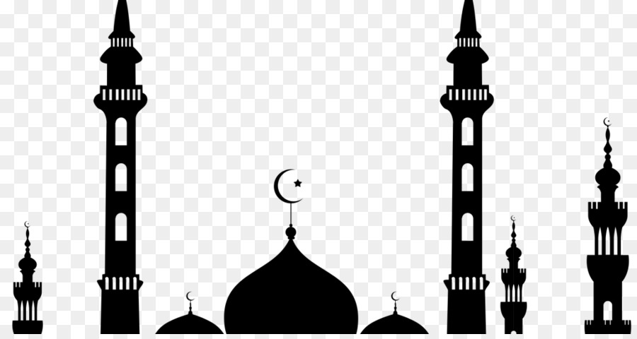 Mosque Silhouette Islam Eid al-Fitr - Silhouette png download - 1024*538 - Free Transparent Mosque png Download.
