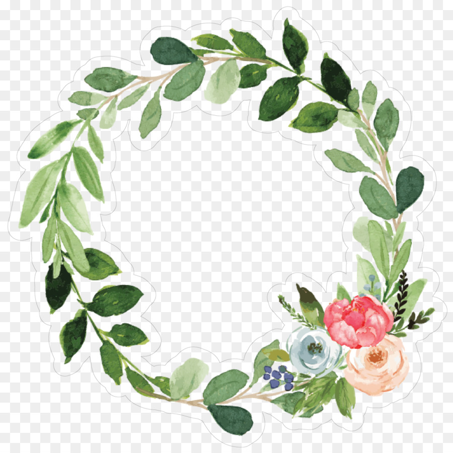 Wreath Ribbon Flower bouquet Clip art - availability silhouette png download - 1280*1280 - Free Transparent Wreath png Download.