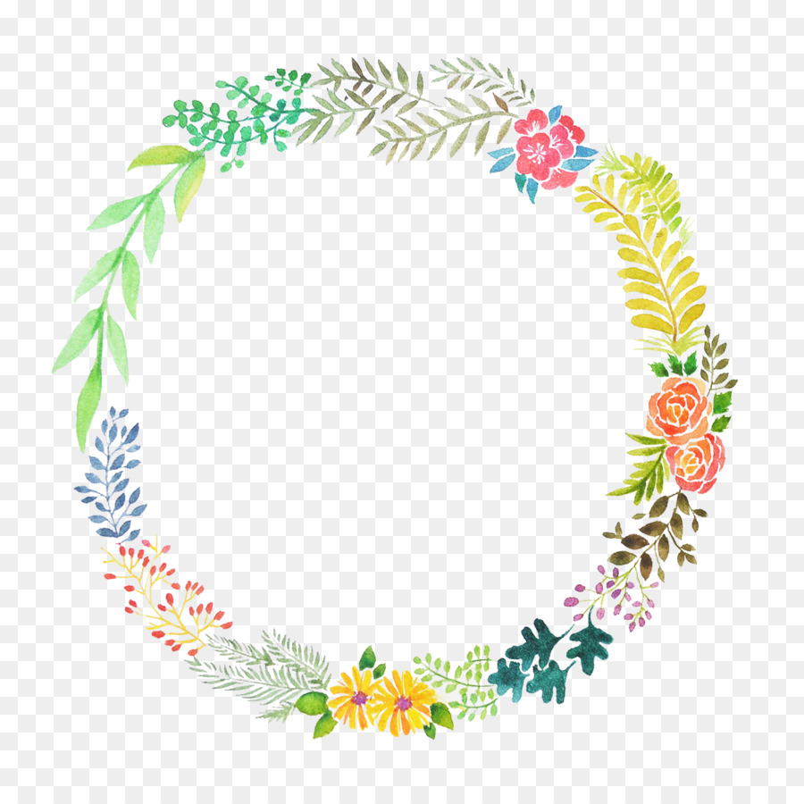 Floral design Flower Wreath Paper Watercolor painting - accumulated png download - 1200*1200 - Free Transparent Floral Design png Download.