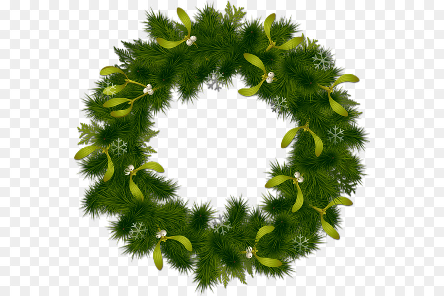 Christmas Wreath Clip art - christmas png download - 600*600 - Free Transparent Christmas  png Download.